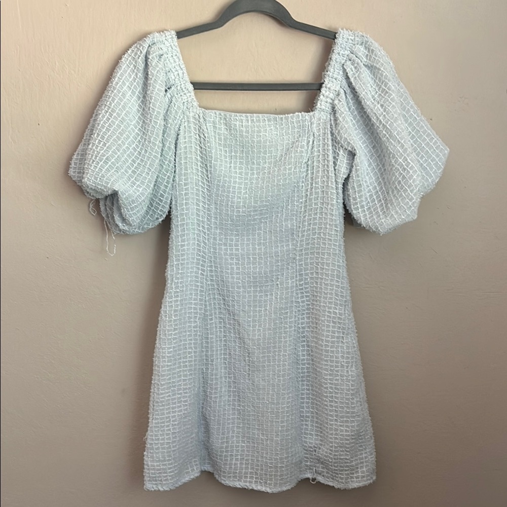 “MABLE”: Puff Sleeve Mini dress
